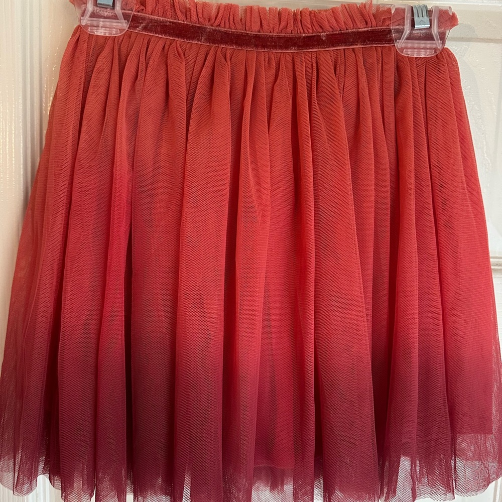 Garnet Hill Girls Tulle Skirt Size 6/7